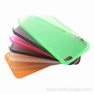 Ultra Slim PC/PP Case in Transparent or Solid Color for New iPhone 5 Mini and iPhone 5s/Matte Effect